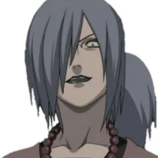 😈 Kabuto Yakushi Naruto Anime, Manga, Kabuto Yakushi, Naruto, Złoczyńca, Wąż telegram sticker