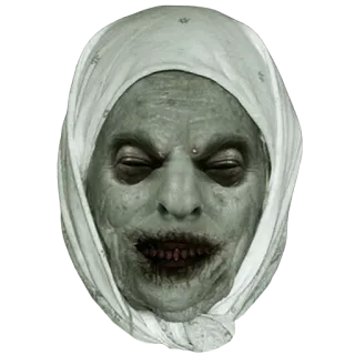😊 Horror, gruselig, unheimlich, Geist, böse, Frau telegram sticker