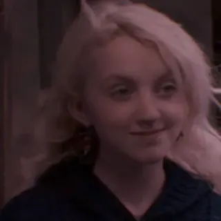 🙂 Luna Lovegood Harry Potter Luna Lovegood, Harry Potter, mago, strega, personaggio telegram sticker