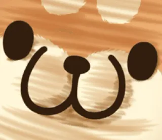 🐶 Hund, süß, Tier, Haustier, Gesicht telegram sticker