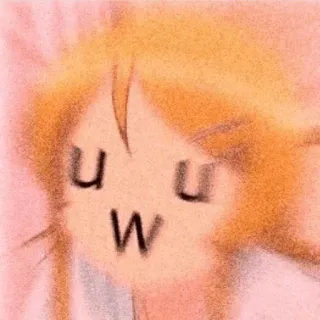 😁 UwU uwu, süß, gesicht telegram sticker