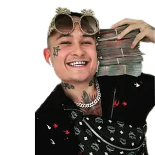 💷 คน, แว่นกันแดด, เงิน, ความมั่งคั่ง, ความหรูหรา, เครื่องประดับ telegram sticker