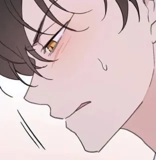 😤 Anime, Manga, Personaggio, Faccia, Illustrazione, Arte telegram sticker