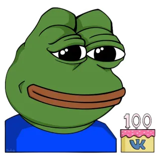 🎊 Pepe the Frog Pepe la grenouille, Mème, Culture internet, Grenouille cartoon whatsapp sticker