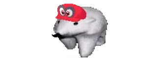 ⛑ oso polar, animal, sombrero, dibujos animados telegram sticker