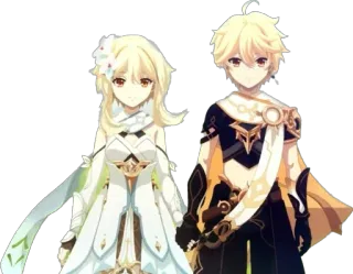 Genshin_anime telegram stickers