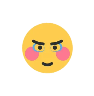 🙂 Emoji, Sonriente, Cara telegram sticker