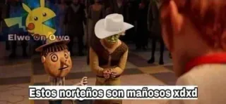 😬 Estos norteños son mañosos xdxd Meme, Shrek, xdxd, Norteños, Mañosos telegram sticker