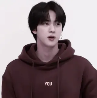 🌟 YOU persona, uomo, kpop, idol, felpa con cappuccio, tu telegram sticker