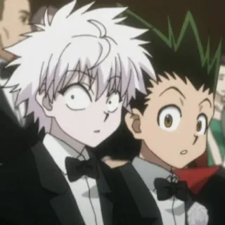 😮 Gon Freecss Hunter x Hunter Anime, Manga, Freunde, Anzüge, Killua telegram sticker