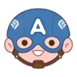 🦇 Captain America Marvel A whatsapp sticker