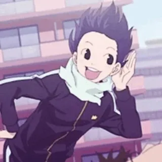 💈 Anime, Cartoon, Personage, Blij, Lachend whatsapp sticker
