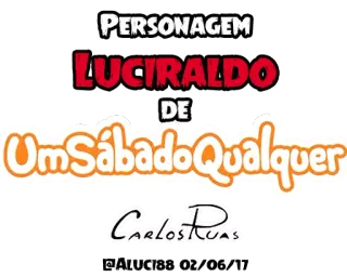 ® Luciraldo Um Sábado Qualquer PERSONAGEM LUCIRALDO DE Um Sábado Qualquer Carlos Ruas dessin animé, personnage, bande dessinée, Luciraldo, Um Sábado Qualquer telegram sticker