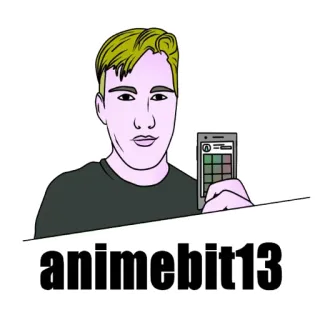 🔥 animebit13 cartoon, portrait, illustration, sticker, meme whatsapp sticker