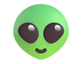 👽 Alien, OVNI, Espaço, Extraterrestre, Desenho animado telegram sticker