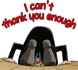 🙏 Sanji One Piece I can't thank you enough 动漫, 感谢的, 谢谢, 山治, 海贼王, 角色 telegram sticker