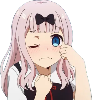 😢 Chika Fujiwara Kaguya-sama: Love Is War Anime, Cartoon, Chika, Fujiwara, Kaguya-sama, Love is War telegram sticker