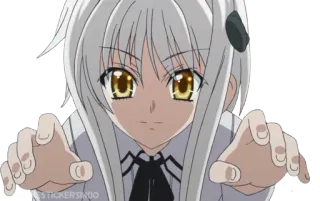 🐼 アニメ, 漫画, キャラクター, 女の子, カートゥーン telegram sticker