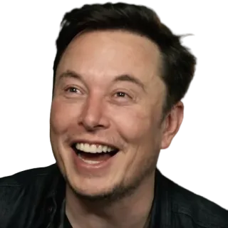 😃 Elon Musk Elon Musk, Empresário, Engenheiro, Tecnologia, Meme telegram sticker