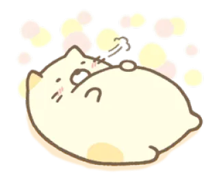 🐱 gatto, carino, kawaii, cartoni animati whatsapp sticker