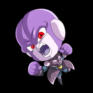 ✊ Hit Dragon Ball Super Hit, Dragon Ball Super, Anime, Kartun, Chibi, Petarung whatsapp sticker