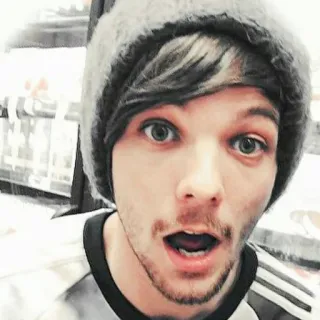 😮 Louis Tomlinson personne, chanteur, célébrité, Louis Tomlinson telegram sticker