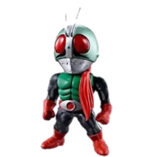 🦗 Kamen Rider Kamen Rider, Tokusatsu, Superhéroe, Figura, Juguete telegram sticker