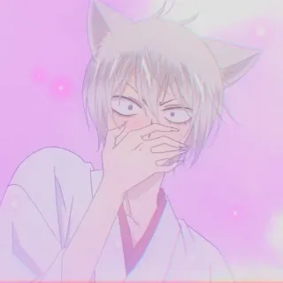☁️ Tomoe Kamisama Kiss Anime, Manga, Fuchs, Tomoe, Kamisama Kiss, süß, lustig, verlegen telegram sticker