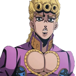 😲 Giorno Giovanna JoJo's Bizarre Adventure Anime, Jojo, Giorno, Giorno Giovanna, Petualangan Bizzare whatsapp sticker
