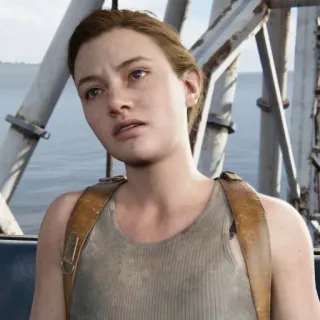 🪶 Abby Anderson The Last of Us Part II abby, видеоигра, персонаж, the last of us, tlou2 telegram sticker