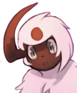 😕 Absol pokemon, absol, anime, cartoon, character, cute telegram sticker