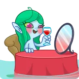 Water Lily telegram stickers