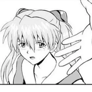 👾 Asuka Neon Genesis Evangelion anime, manga, evangelion, aska langley, character, artwork telegram sticker
