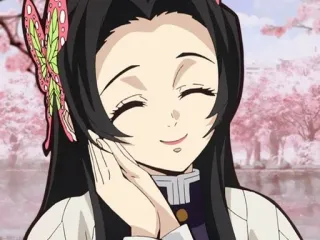 🌺 Kanao Tsuyuri Demon Slayer Anime, Manga, Demon Slayer, Kanao Tsuyuri, imut, senyum telegram sticker