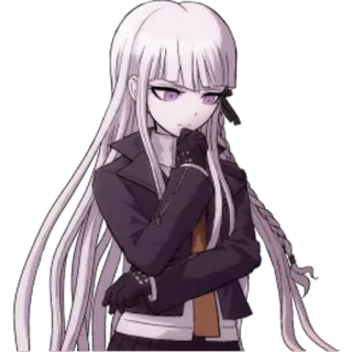 🤔 Kyoko Kirigiri Danganronpa Anime, Personaggio, Danganronpa, Kyoko Kirigiri telegram sticker