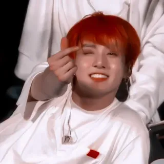 ✨ kpop, coréen, chanteur, garçon, personne, joyeux, musique telegram sticker