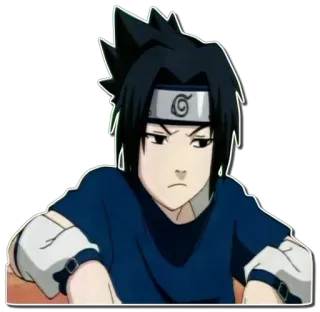 😒 Sasuke Naruto Anime, Manga, Sasuke, Naruto, Uchiha telegram sticker
