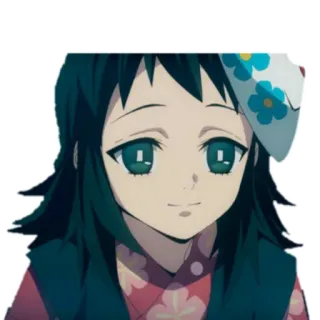 ☺️ Makomo Demon Slayer Anime, Demon Slayer, Makomo, Personaje, Chica, Máscara whatsapp sticker