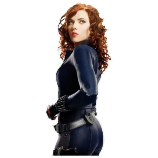 💃 Black Widow Marvel, супергерой, шпион, Мстители, Черная вдова telegram sticker