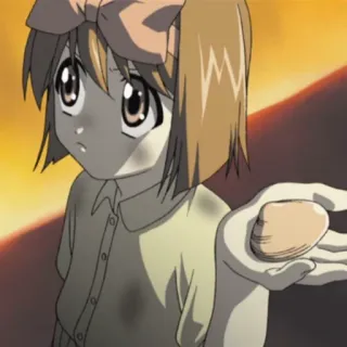💉 Anime, Ragazza, Uovo, Carino, Personaggio telegram sticker