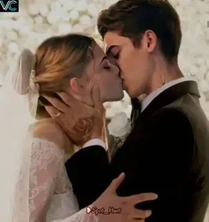 🌟 romantico, bacio, matrimonio, amore, coppia telegram sticker