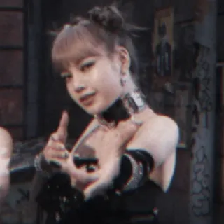 😠 Lisa Lisa, Blackpink, K-Pop, Music, Singer, Girl Group whatsapp sticker