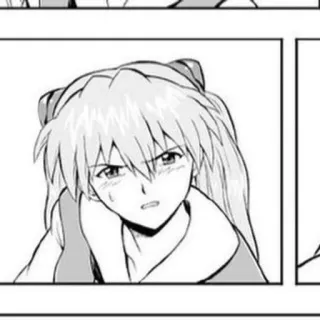 👾 Asuka Langley Soryu Neon Genesis Evangelion anime, manga, evangelion, asuka, character telegram sticker