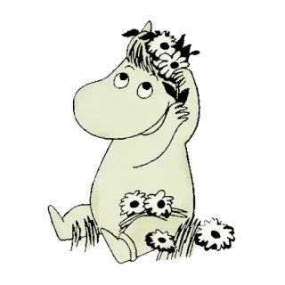moomin ⋆ @tulikettuwu whatsapp stickers