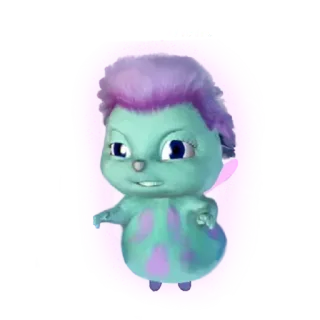 😠 Bibble Bibble, Barbie, carino, fantasy whatsapp sticker