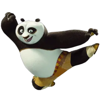 Kung Fu Panda telegram stickers