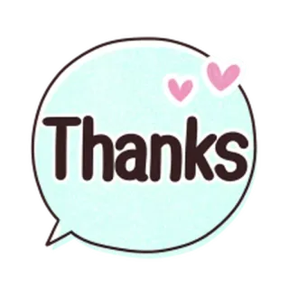 😊 Thanks obrigado, gratidão, obrigado, bolha, corações, apreço, saudação telegram sticker