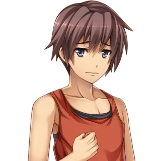 😣 Anime, Manga, Garçon, Personnage, Illustration telegram sticker