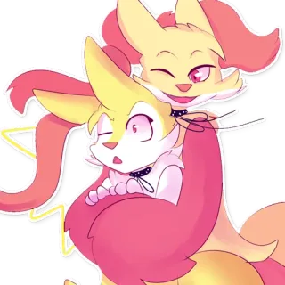 Vesta and Basil pack! telegram stickers