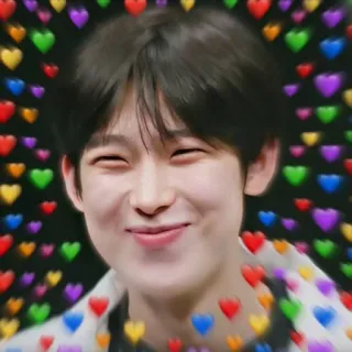 🥰 coeur, amour, mignon, souriant, portrait whatsapp sticker